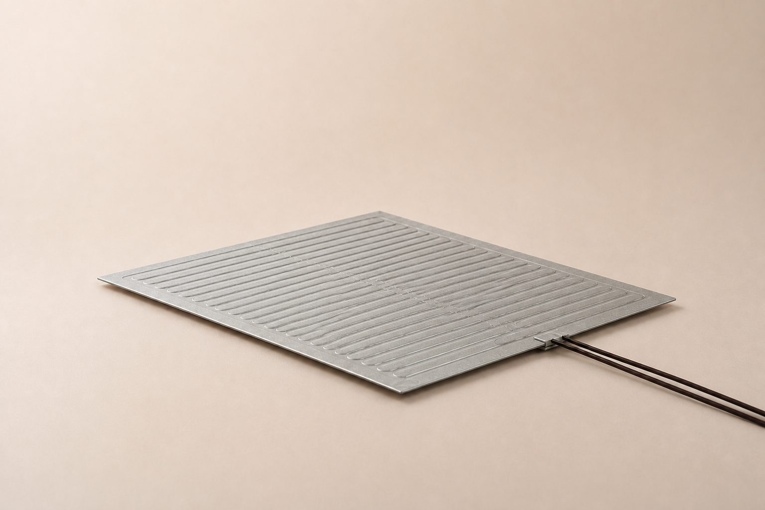 High-temperature mica flexible heater panel — Elmat Srl