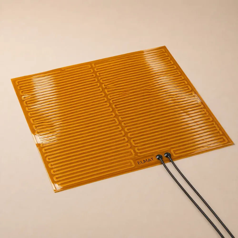 Square Kapton polyimide flexible heating element