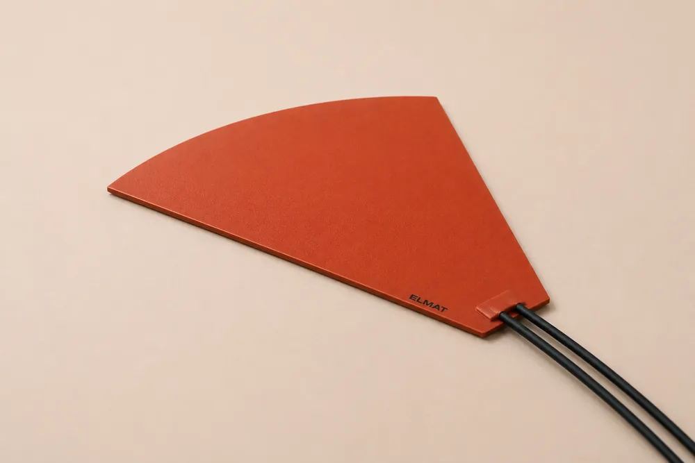 Custom silicone heater for satellite and aerospace thermal control